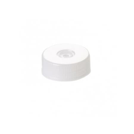 Simport Scientific 5ml MacrewTube Screw Caps, White, 200/pk, 200PK 401101W